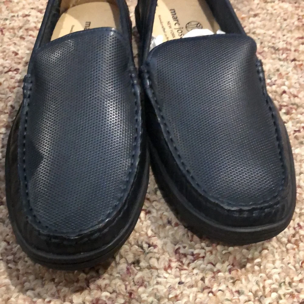 Marc Joseph | NIB Leroy St Navy Leather Loafers Boy 5.5